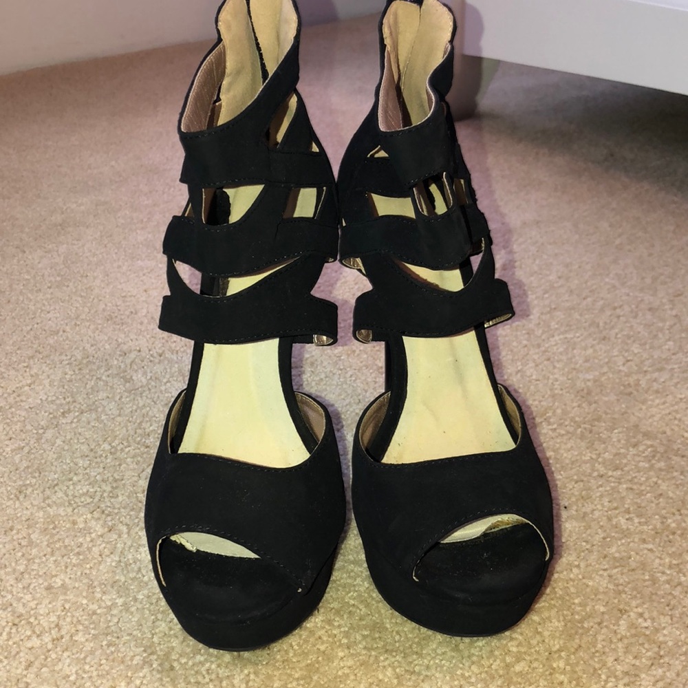 Black heels